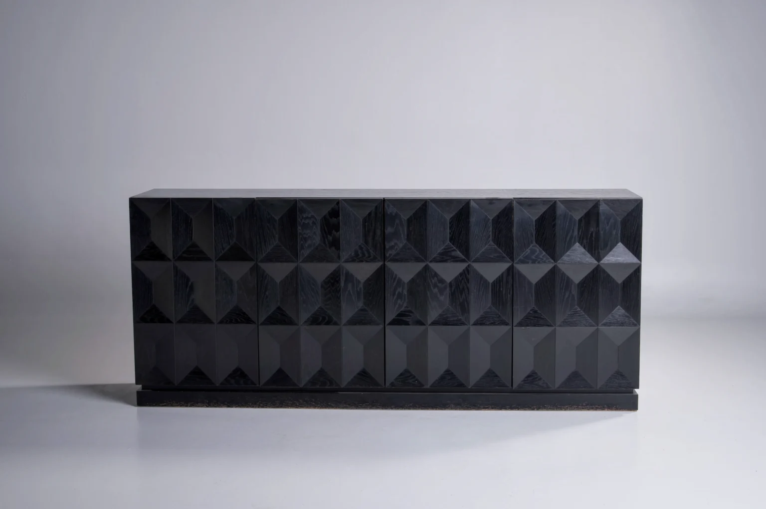 Defour Black Diamond Sideboard Brutalist Belgium