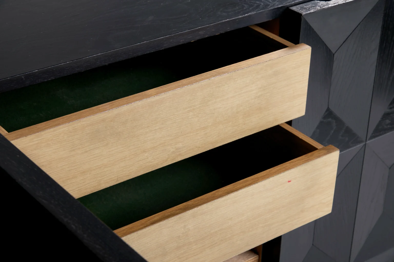 Defour Black Diamond Sideboard Brutalist Belgium