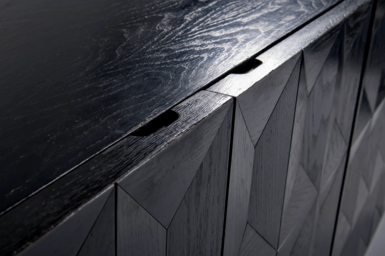 Defour Black Diamond Sideboard Brutalist Belgium