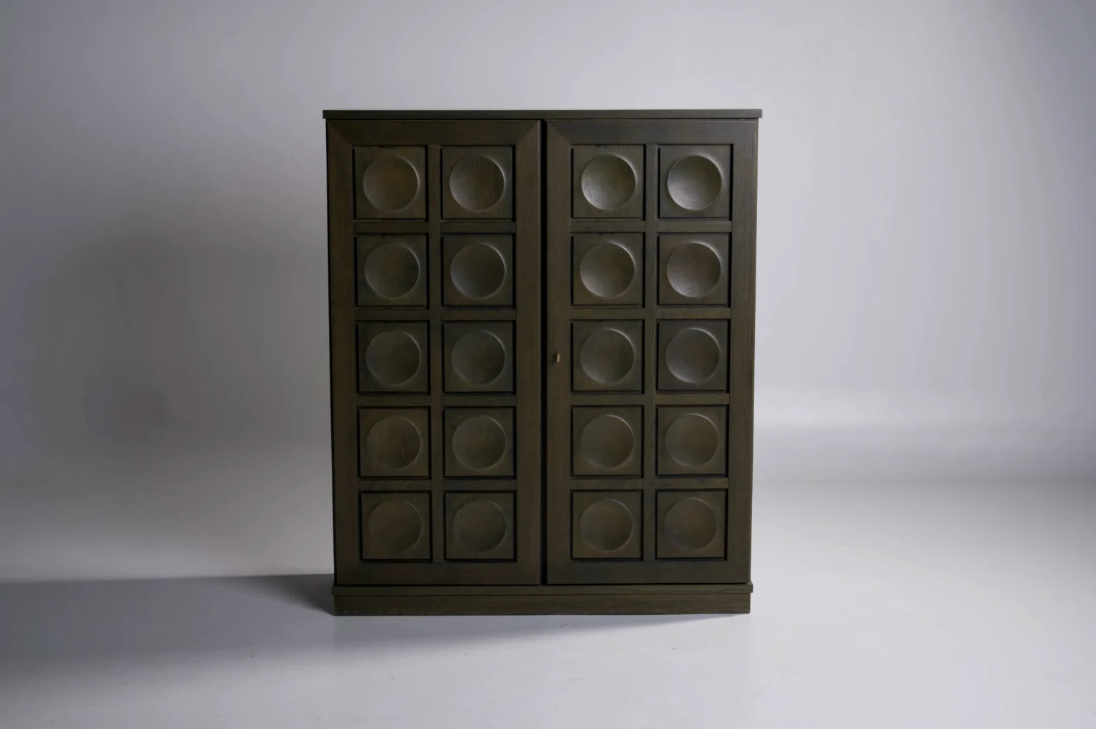 Studio Menzèl - Gerhard Bartels Green Brutalist Bar Cabinet Germany