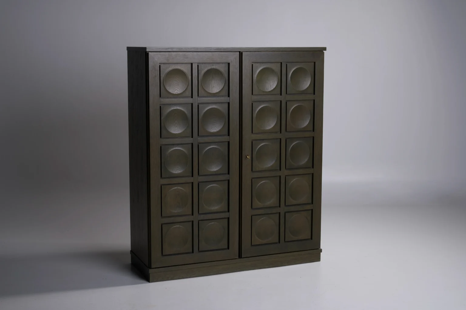 Studio Menzèl - Gerhard Bartels Green Brutalist Bar Cabinet Germany