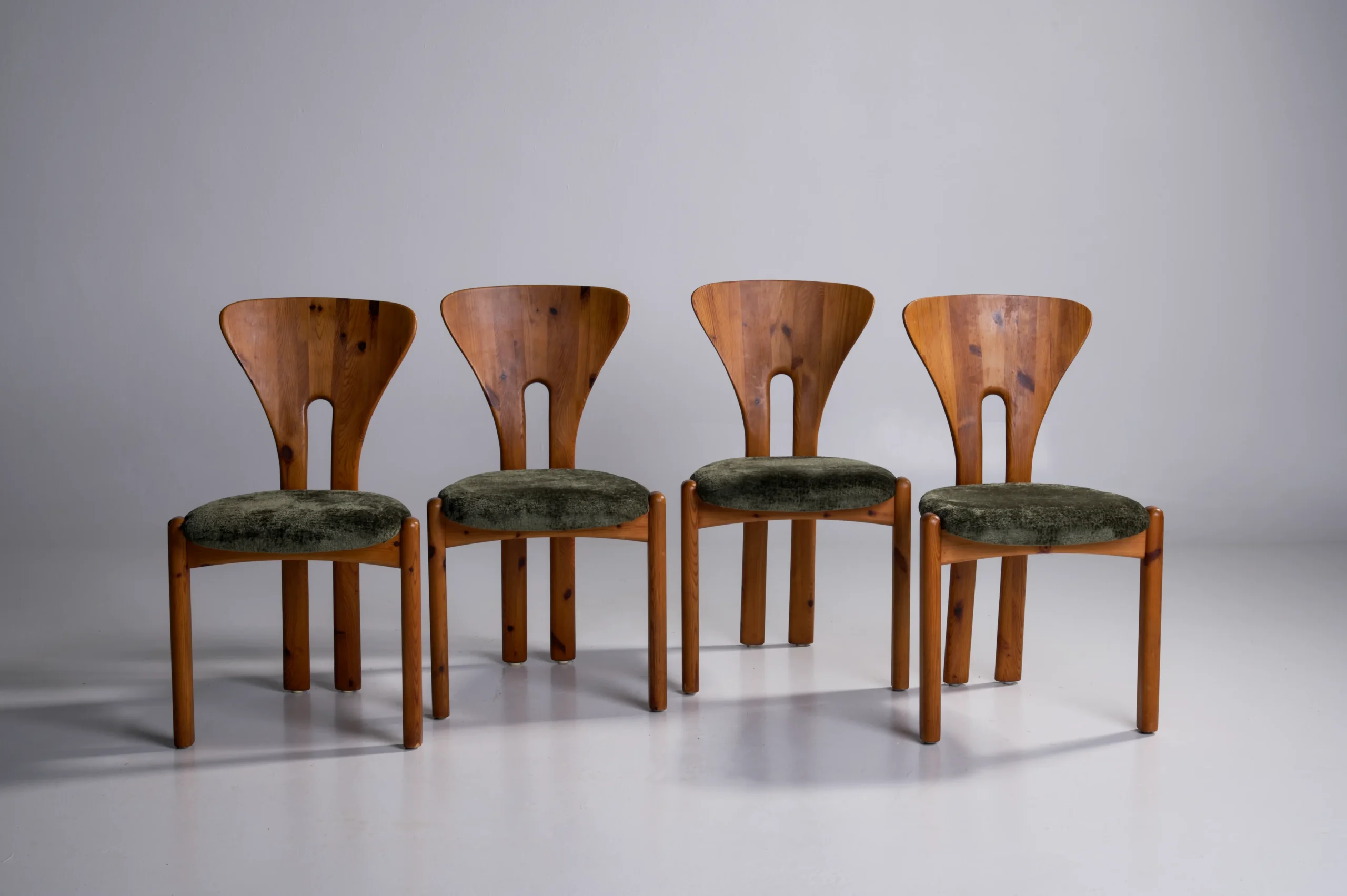 Pine discount dining chairs