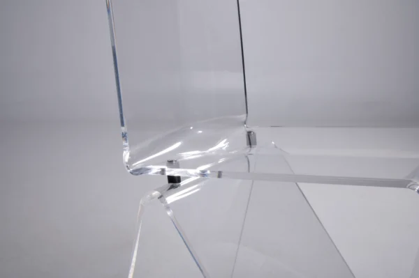 Studio Menzel - David Lange Transparent Chair Detail