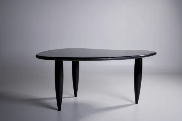 Studio Menzel - Nero Marquina Organic Marble Dining Table Italy
