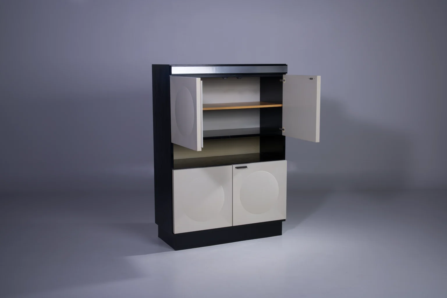Brutalist Highboard White