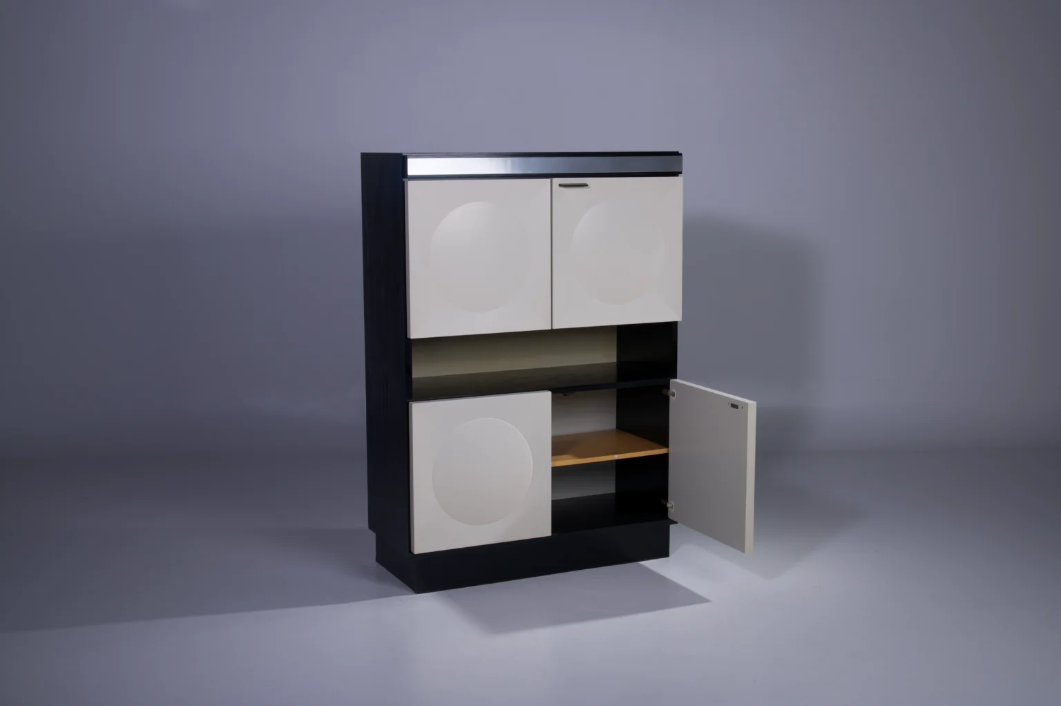 Brutalist Highboard White