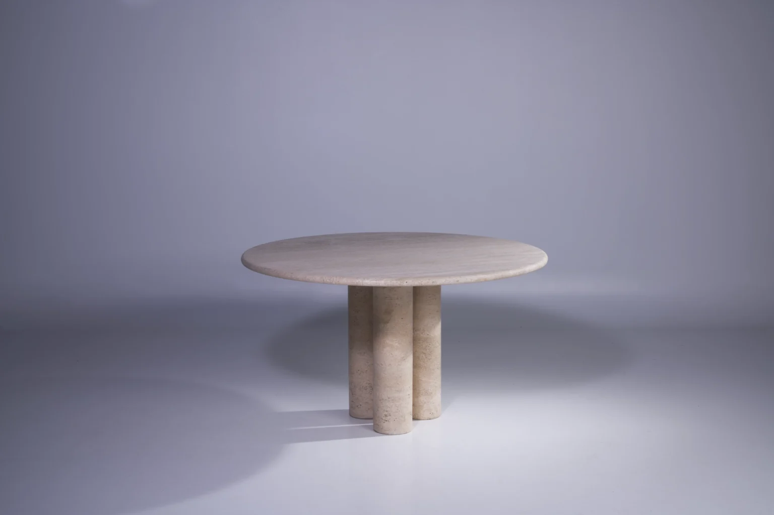 Mario Belinni Style Travertine Table