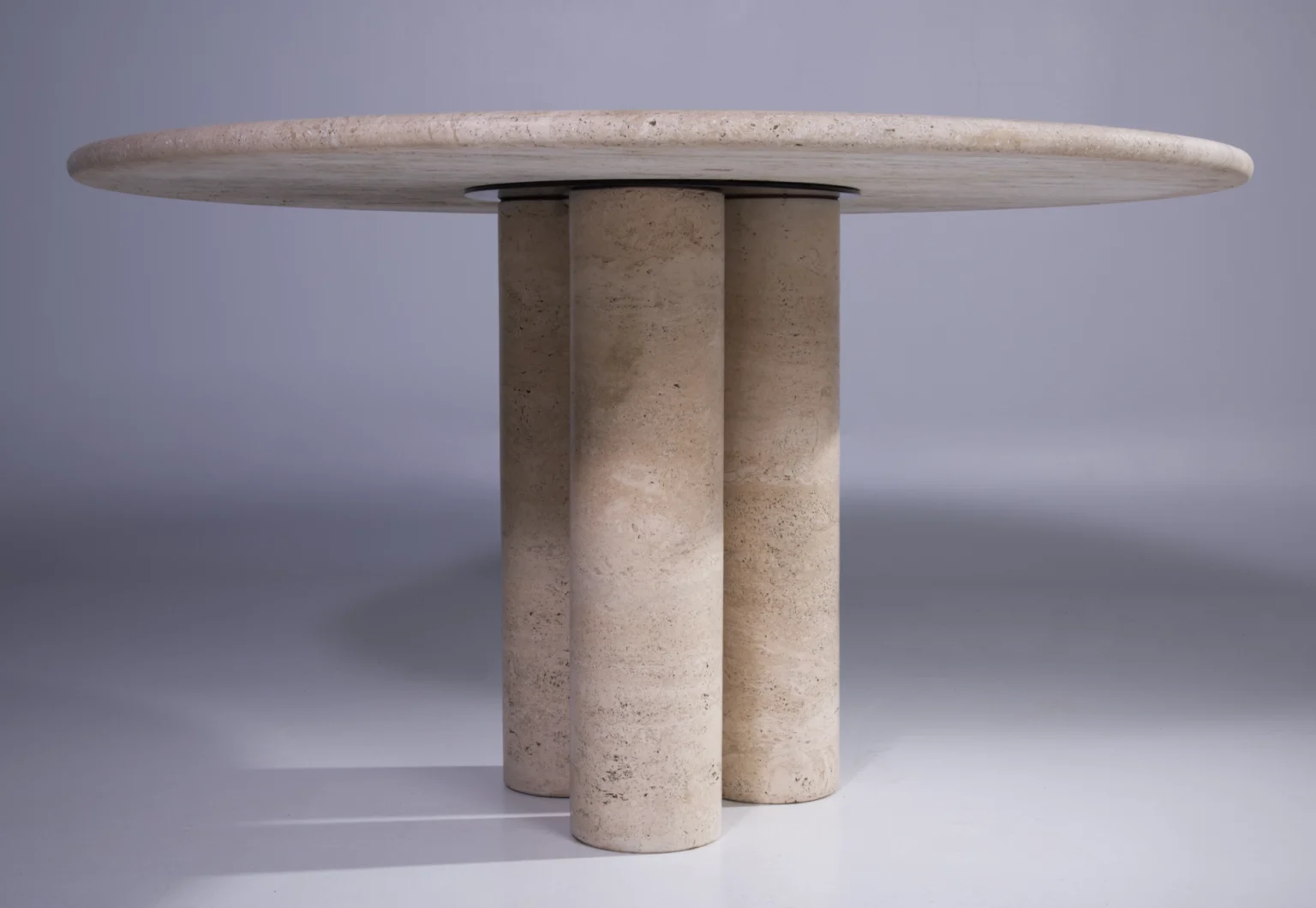 Mario Belinni Style Travertine Table