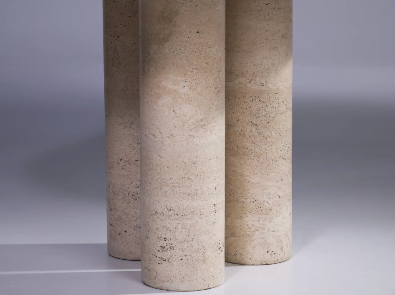 Mario Belinni Style Travertine Table