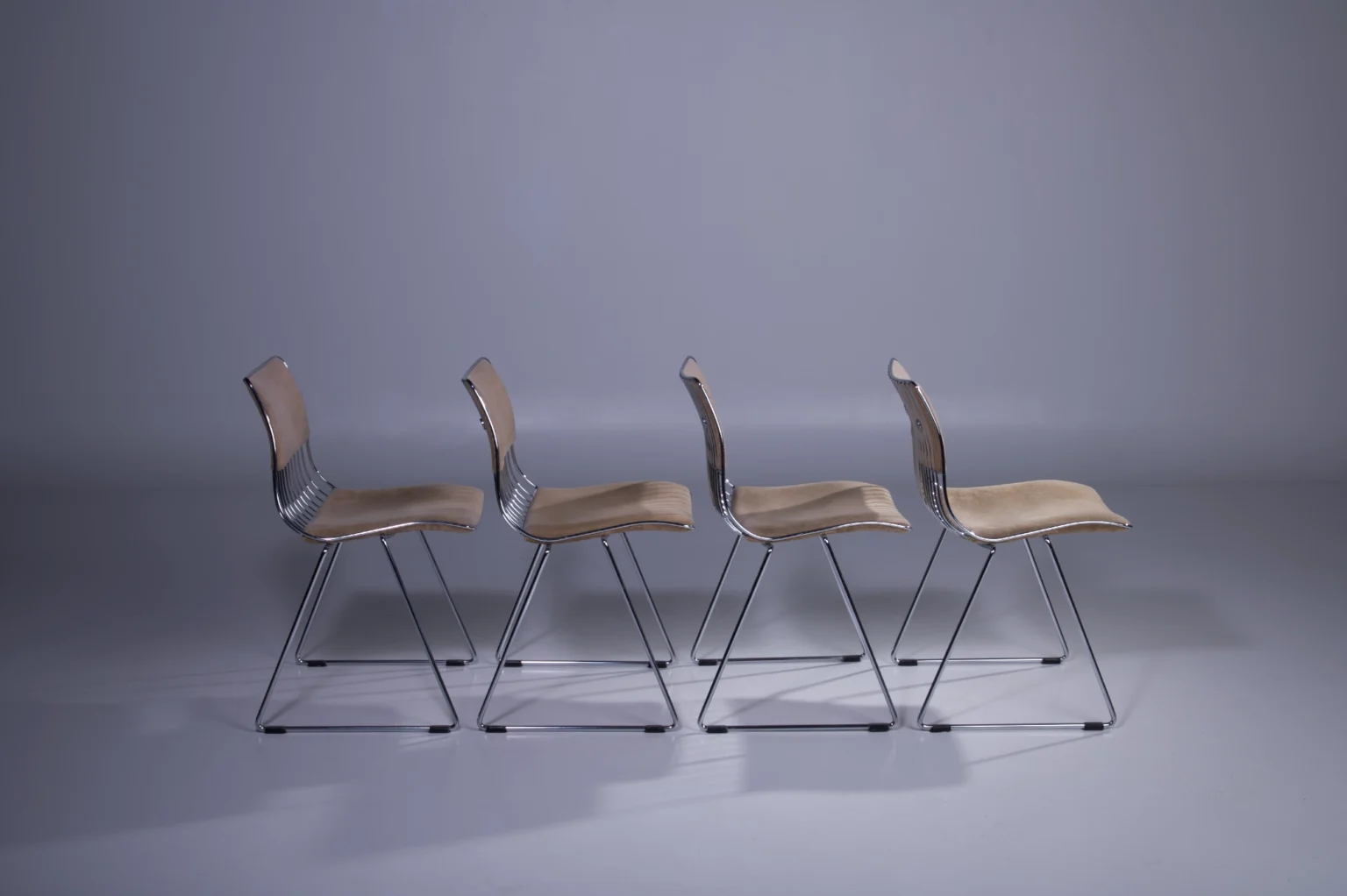 Rudi Verelst Wire Chairs Fabric 1