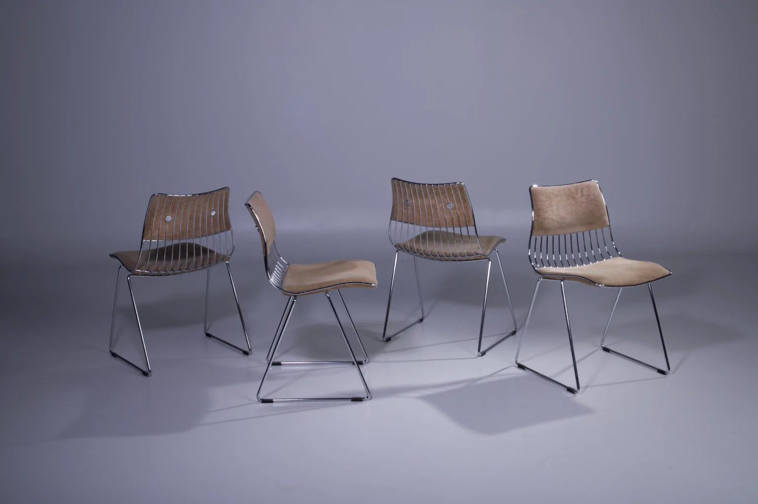 Rudi Verelst Wire Chairs Fabric 1