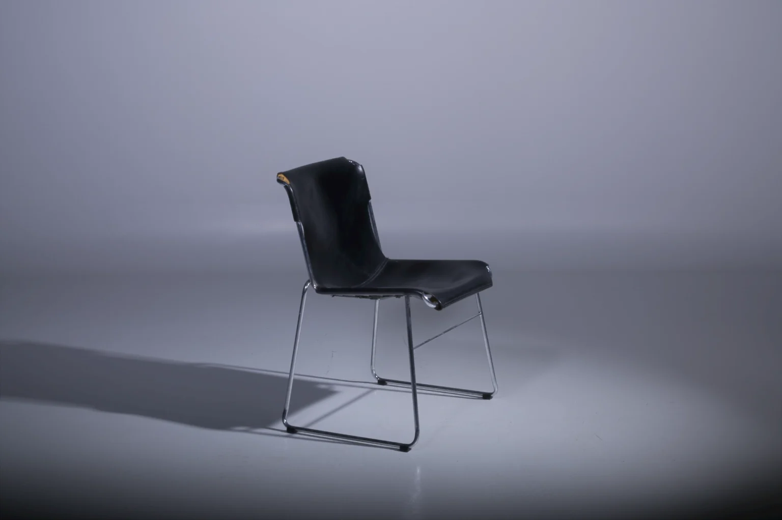 Italian Leather Dining Chairs Side