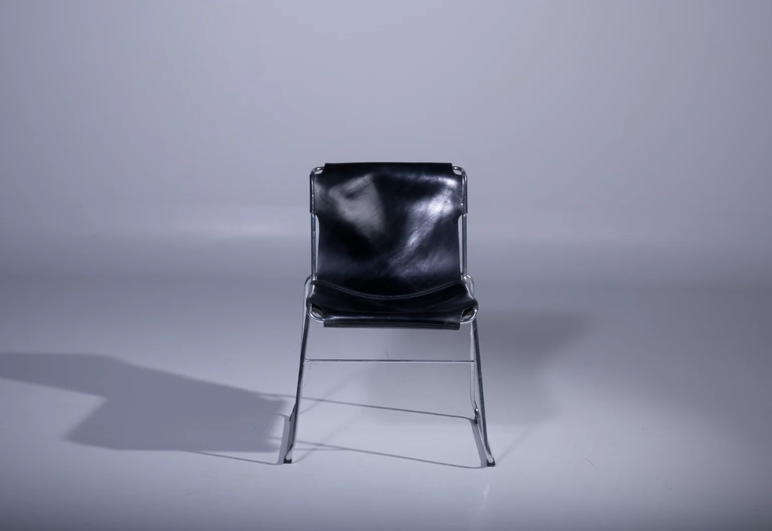 Italian Leather Dining Chairs Front