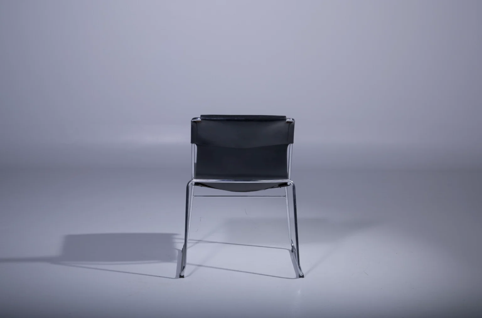 Italian Leather Dining Chairs Back