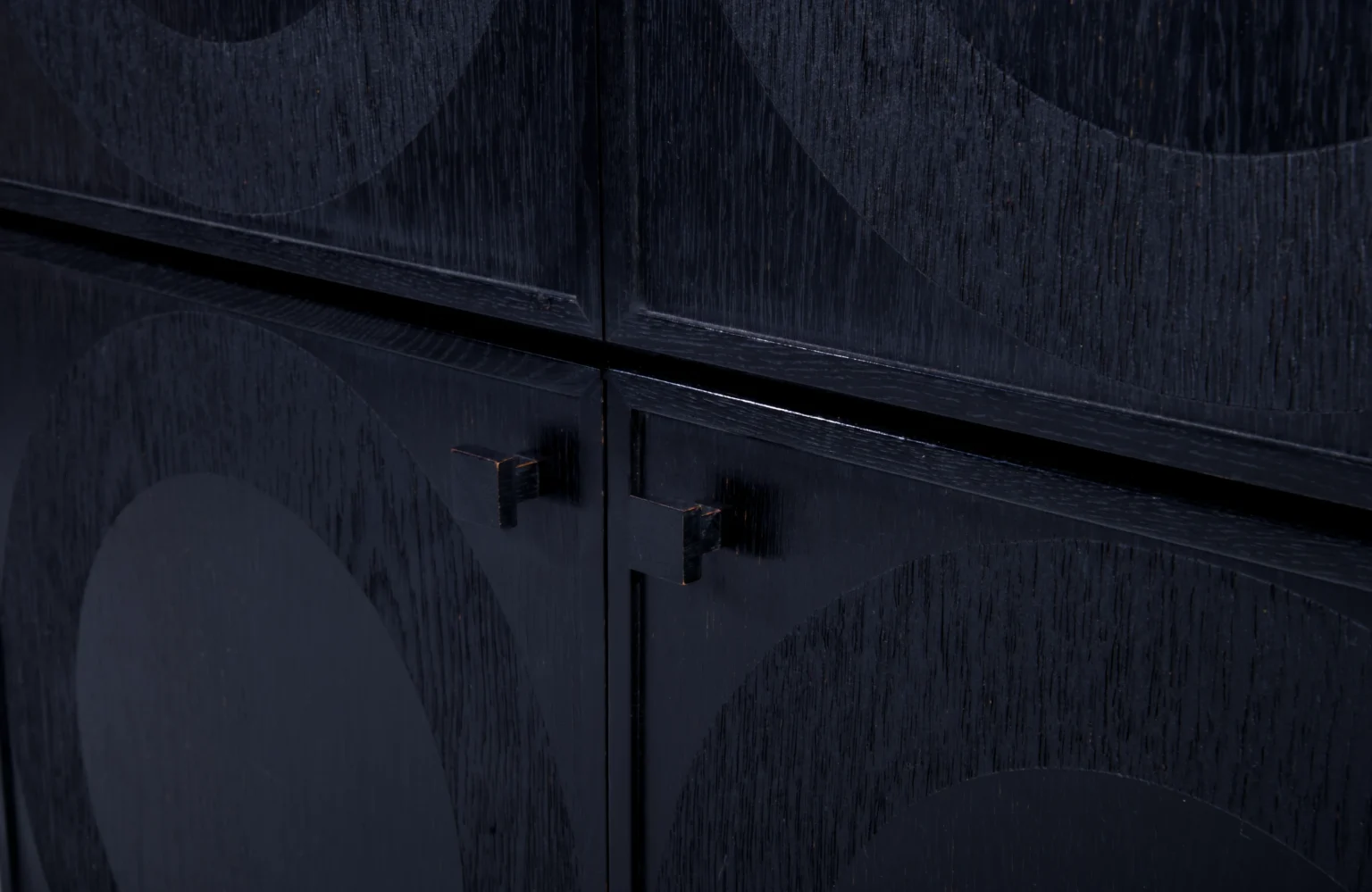 Brutalist Bar Cabinet Detail