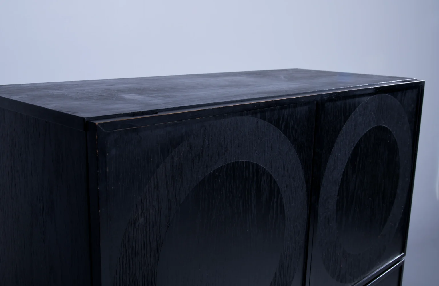 Brutalist Bar Cabinet Detail