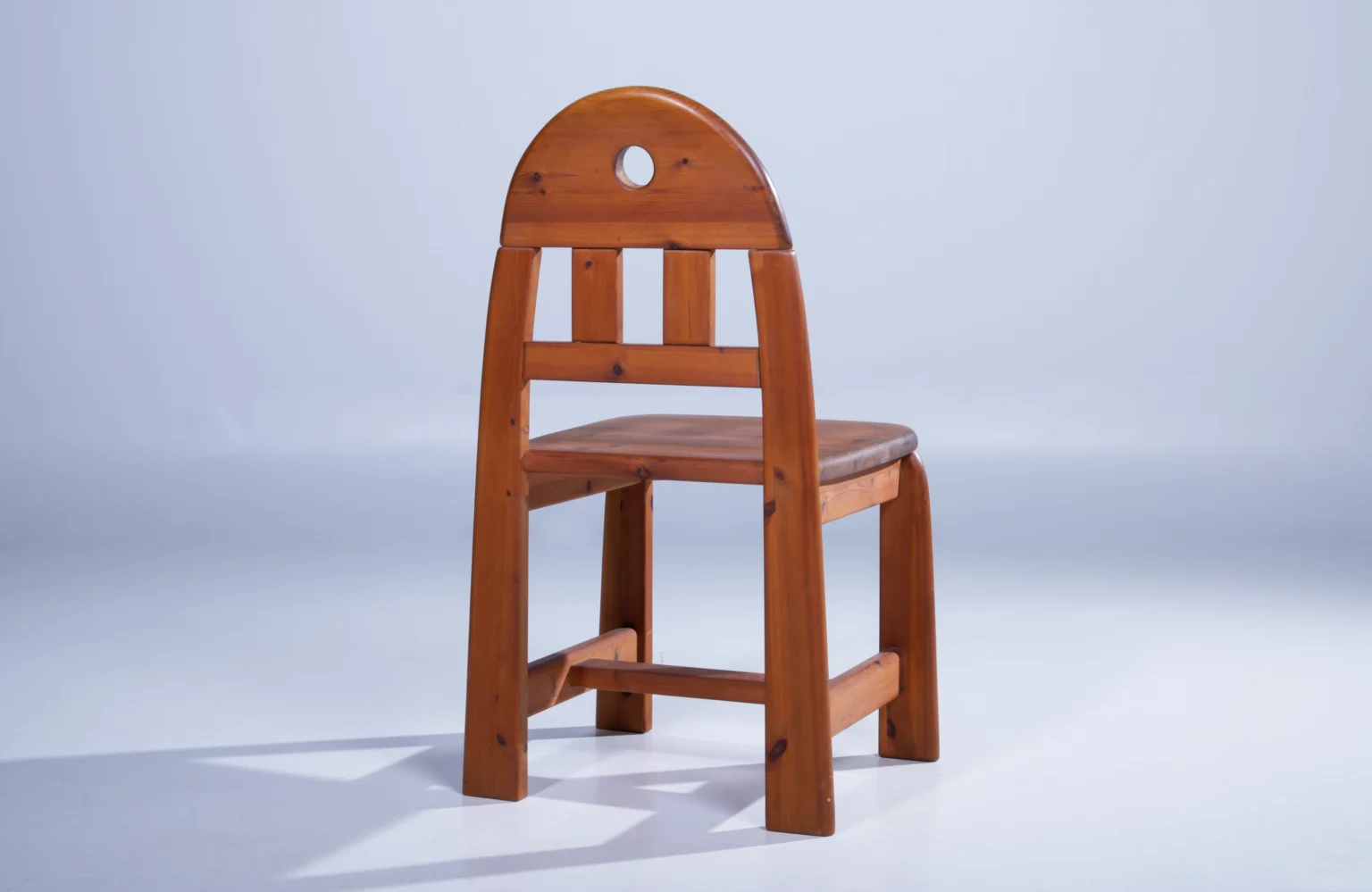Brutalist Dining Chair Wasa Mobel