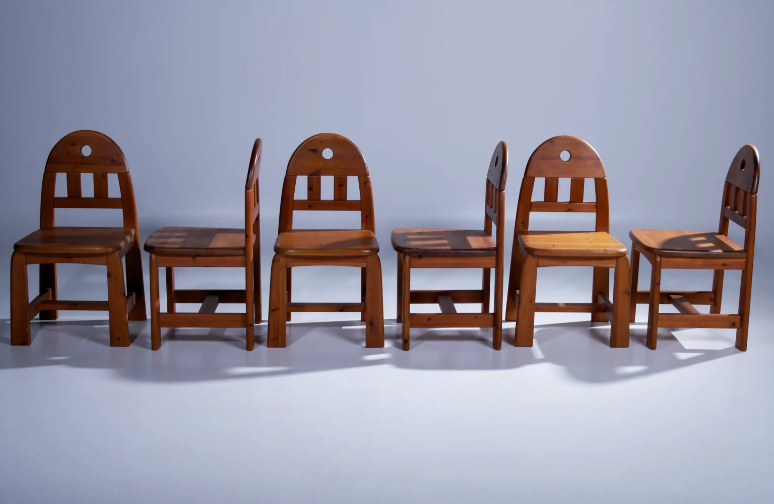 Brutalist Dining Chair Wasa Mobel