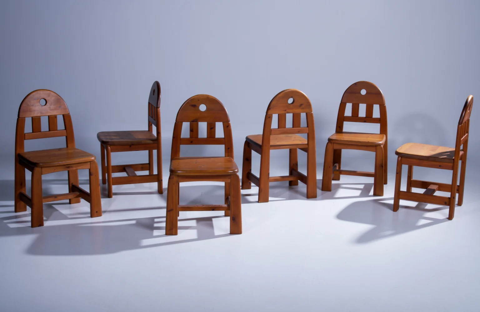 Brutalist Dining Chair Wasa Mobel