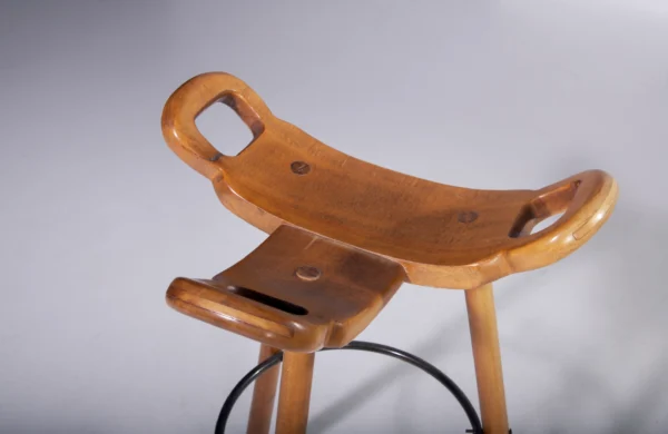 Brutalist 'Marbella' Bar Stools, Spain, 1970s