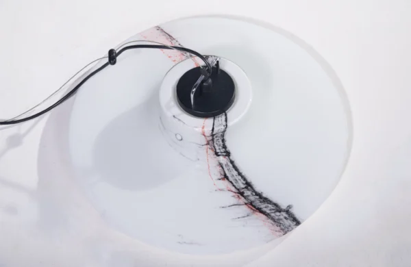 Vintage XL Peil & Putzler 'Ufo' Pendant Lamp