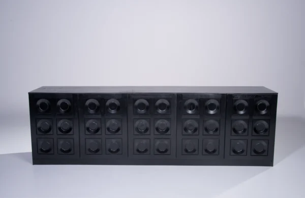 Brutalist Sideboard Black