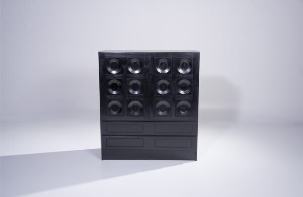 brutalist barcabinet black