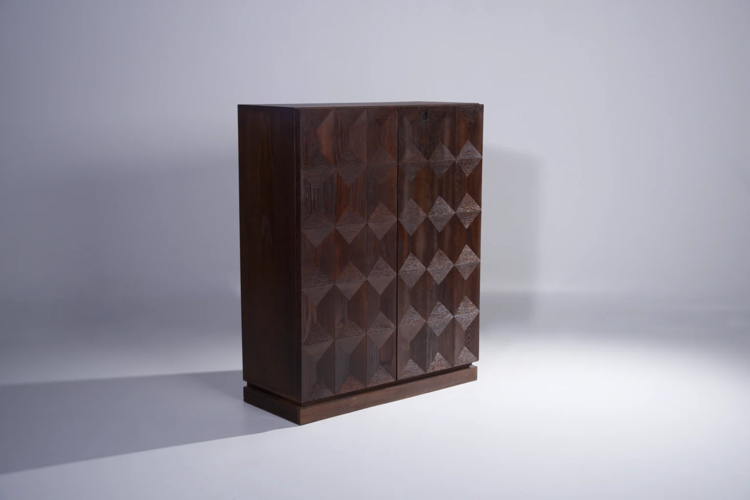 Defour Brutalist Bar Cabinet