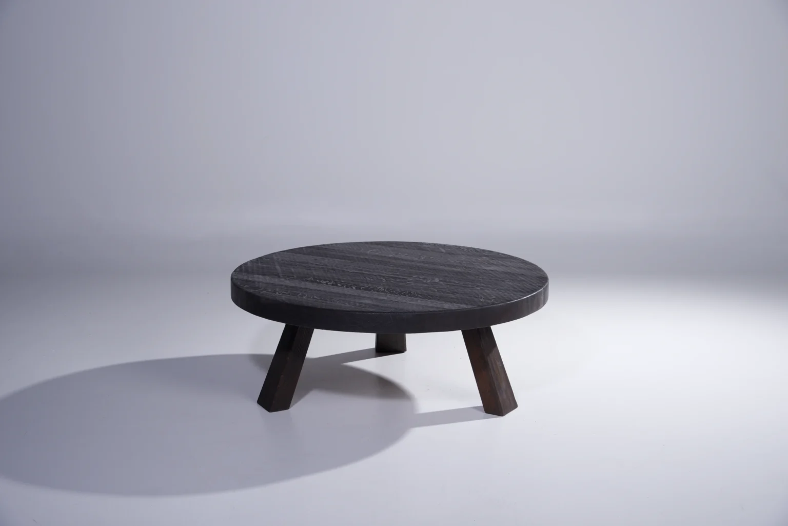 Oak Brutalist Coffee Table