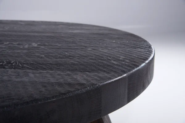 Oak Brutalist Coffee Table