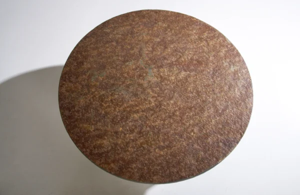 Slate Round Coffee Table, 1970s