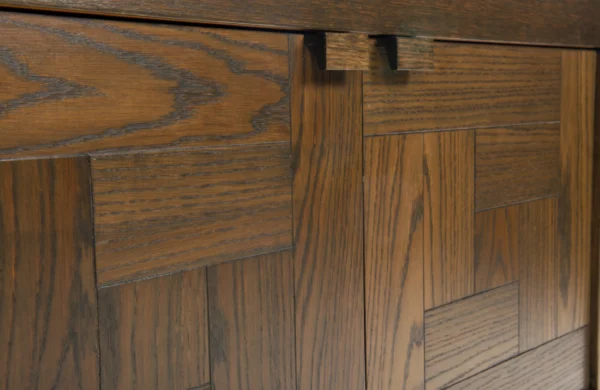 Brutalist Graphical Sideboard Modena, 70s